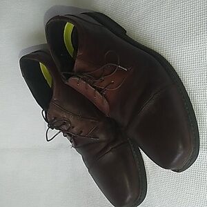 Bostonian Brown Leather Wenham Cap Toe Oxford Derby Shoes Size 11